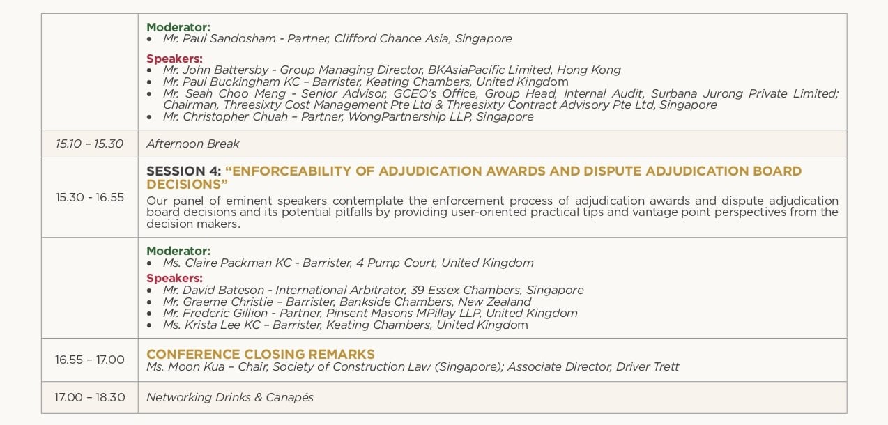 SCLS - ISAF Conference 2023: Programme Outline